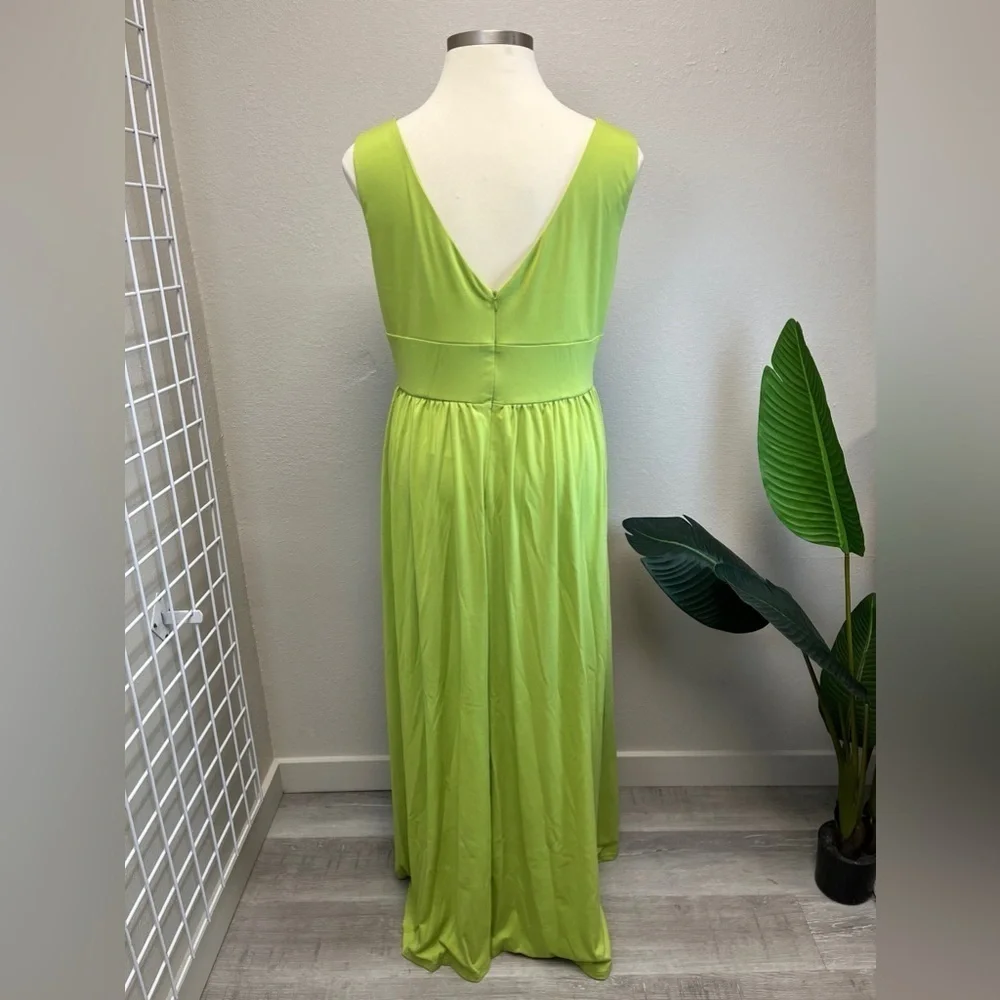 Ever Pretty Green Floor Length Dress - New - Size 26